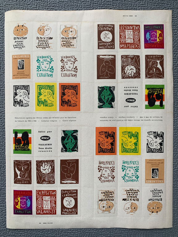 Reduction en vignettes de Affiches creees par P...