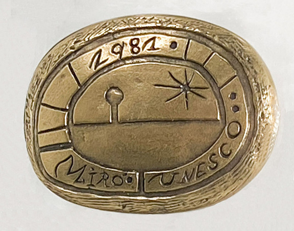 Miro Unesco Medaille