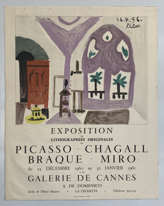 Ausstellung von Original-Lithographien von Pica...