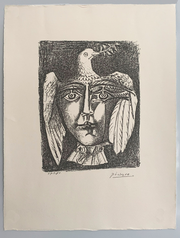 Visage de la Paix - späterer Druck