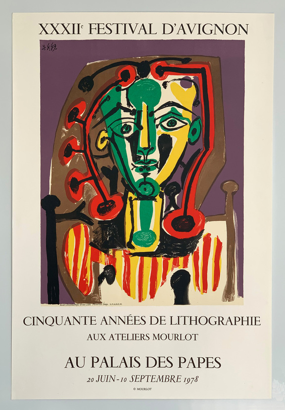 XXXII Festival d´Avignon, 50 Jahre Lithographie...