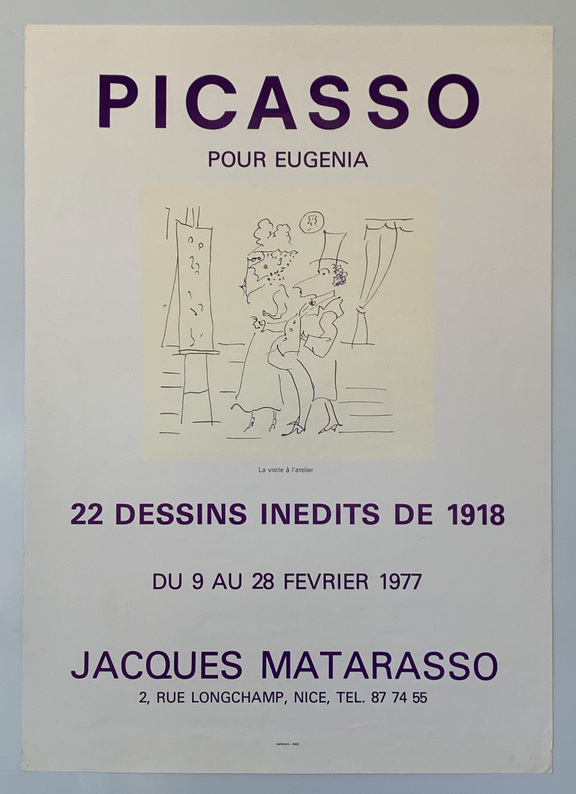 Picasso pour Eugenia - 22 unveröffentlichte Zei...