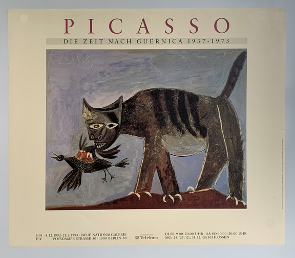 Die Zeit nach Guernica 1937-1973 Katze