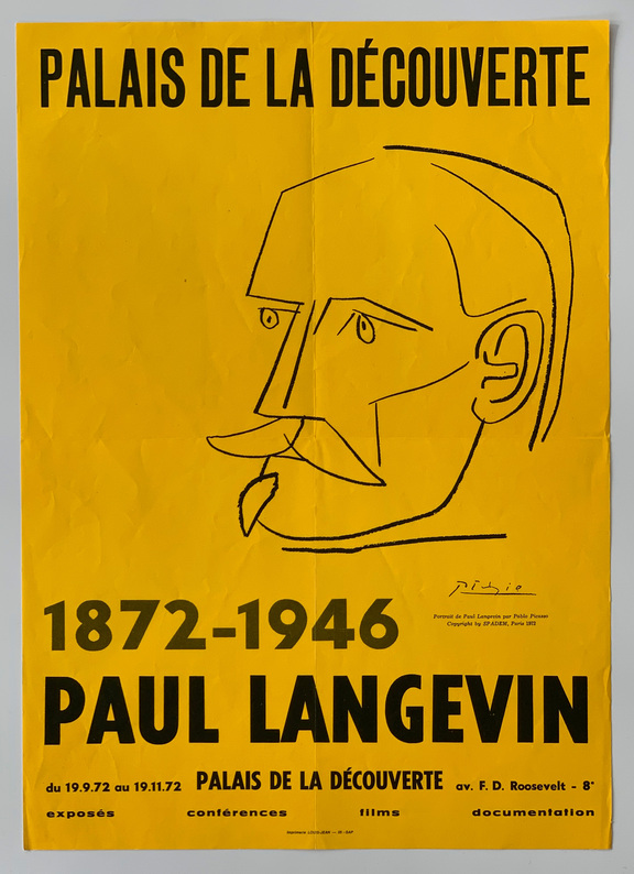 Picasso Langevin 1972
