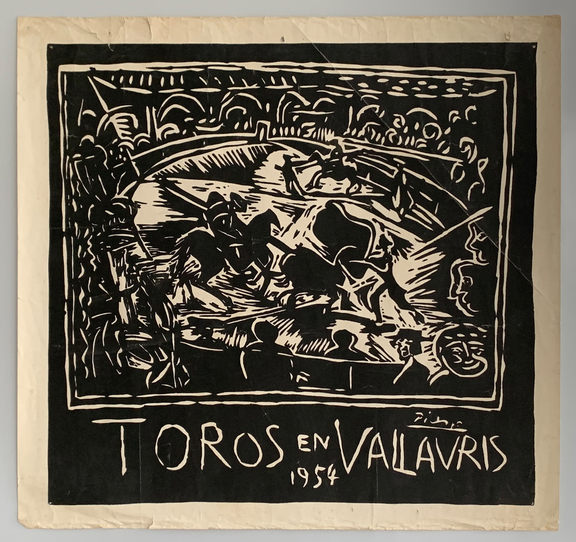 Stiere in Vallauris 1954 CZW dtv 13 -  späterer...