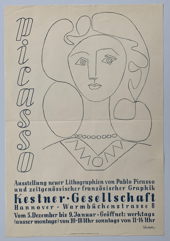 Ausstellung neuer Lithographien von Pablo Picas...