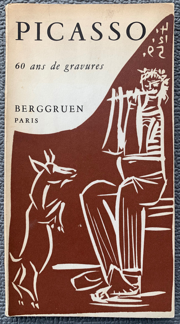 PICASSO  60 ANS DE GRAVURES 1964Galerie Berggru...