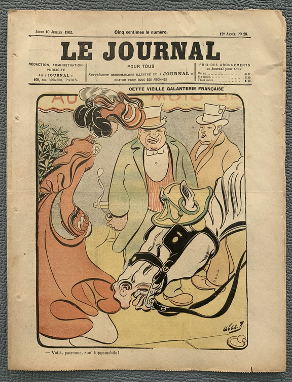 Le jounal pour tous 28 du 10 juillet 1902