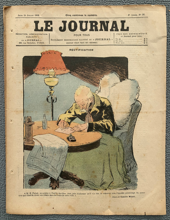 Le jounal pour tous Nr 30 - 25 juillet 1902