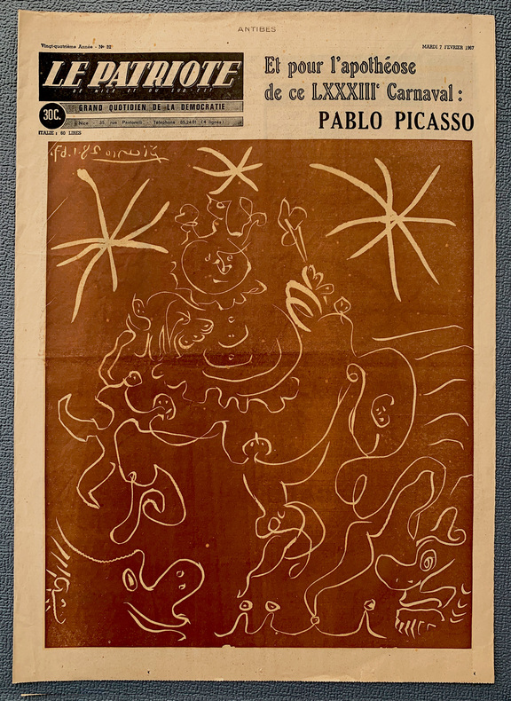 Le Patriote de Nice 7.2.1967  Carneval 1967