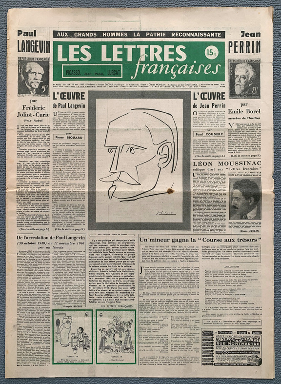 Les Lettres francaises  234  - 18. Nov. 1948, P...