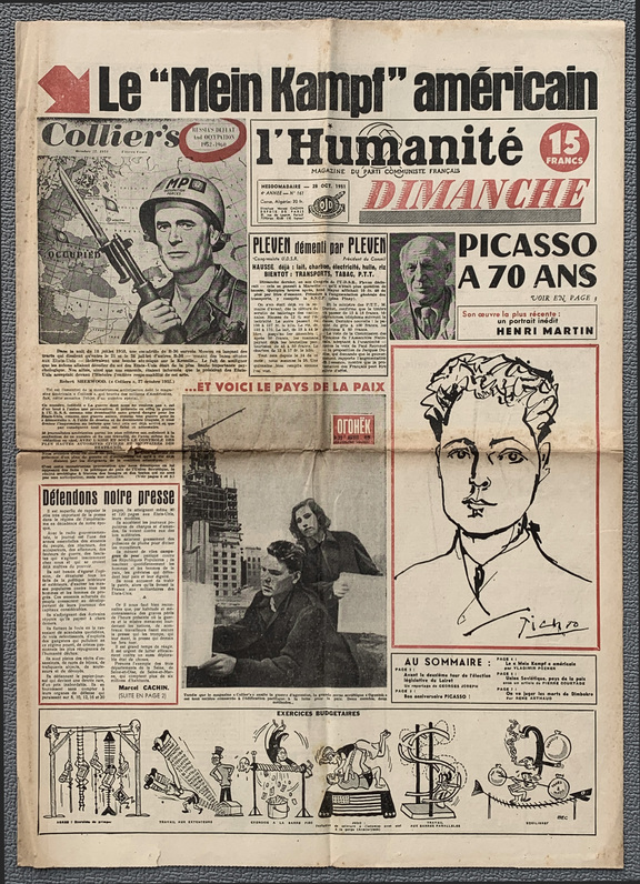 L.´Humanite 28.10.1951