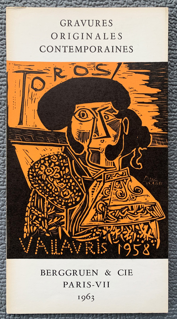 1963 Gravures Originale Contemporaines -  Bergg...