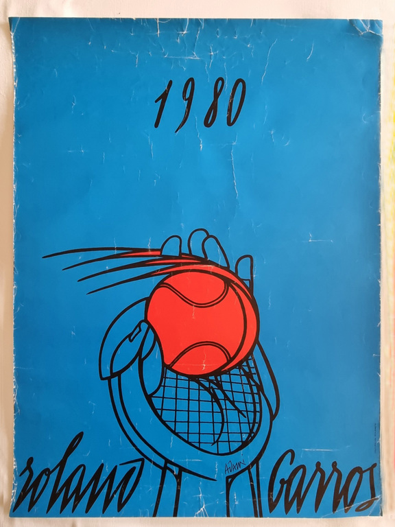 Roland Garros - Valerio Adami 1980 Roland Garros - Valerio Adami 1980