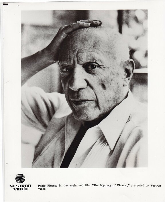 Alexander Liberman -Porträt von Picasso Alexander Liberman -Porträt von Picasso