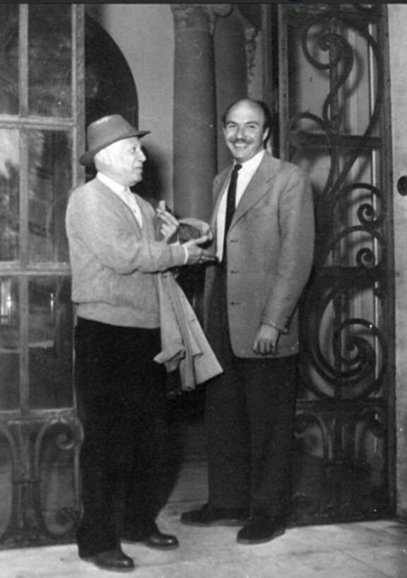 Picasso und "Mister Unbekannt - unknown person" Picasso und "Mister Unbekannt - unknown person"