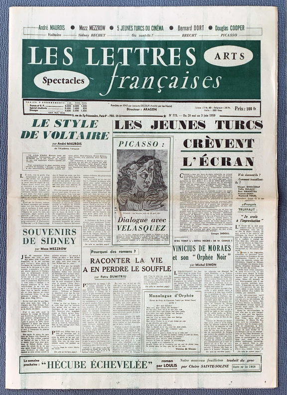 Les Lettres francaises  775 -  28. Mai  - 3. Ju...
