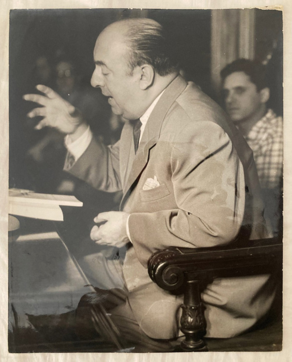 Pablo Neruda in Kuba, 1961 Pablo Neruda in Kuba, 1961