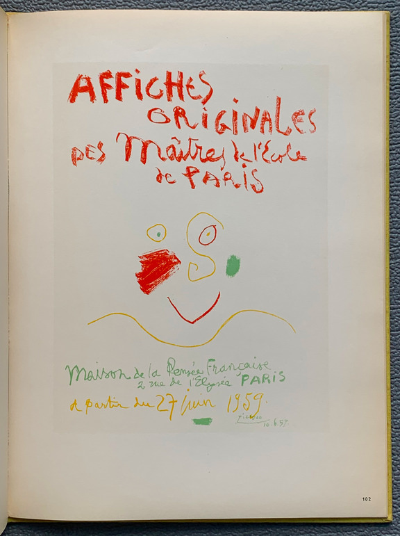 Art in Posters, Ferdinand Mourlot - Katalog der...