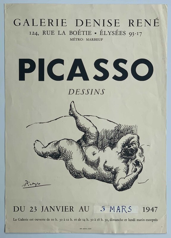 Galerie Denise  René, Picasso Dessins  -  CZW d...