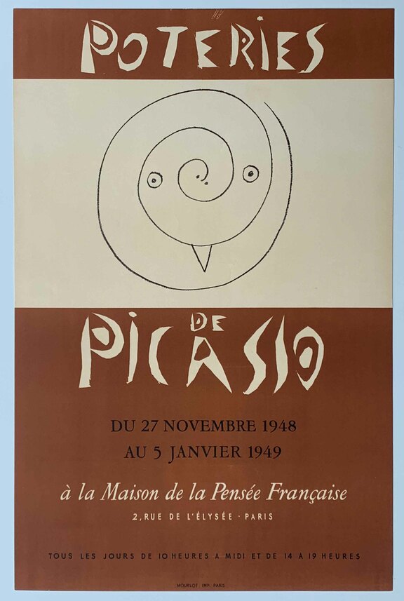  „Schleiereule“Töpfereiprodukte von Picasso – e...