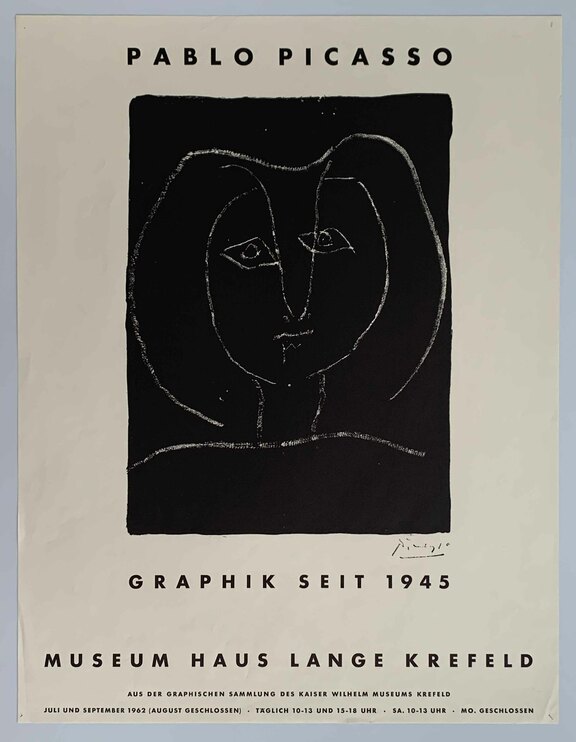 Pablo Picasso, Graphik seit 1945 - stilisierter...