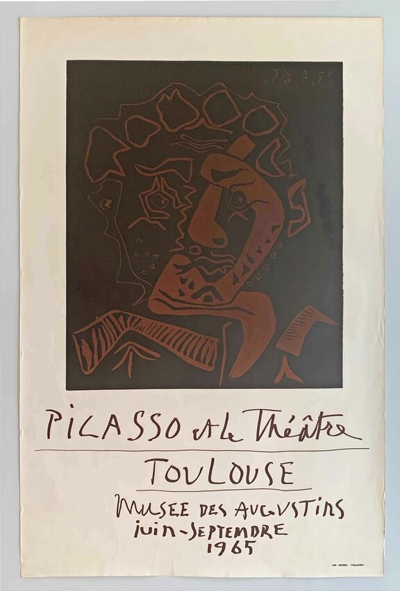 Picasso und das Theater - Kopf des Histrion ode...