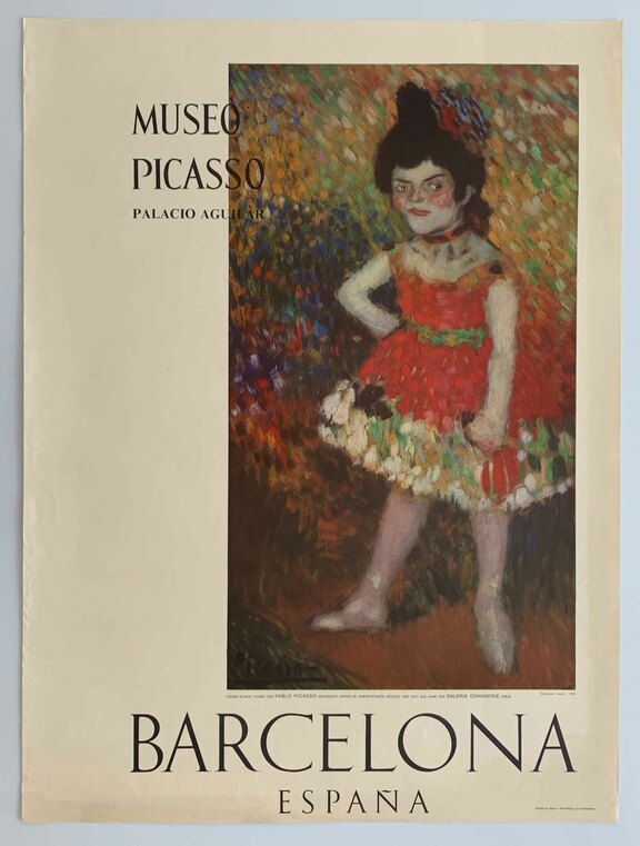 „Die Zwergtänzerin“Plakat zu Ehren des 85. Gebu...