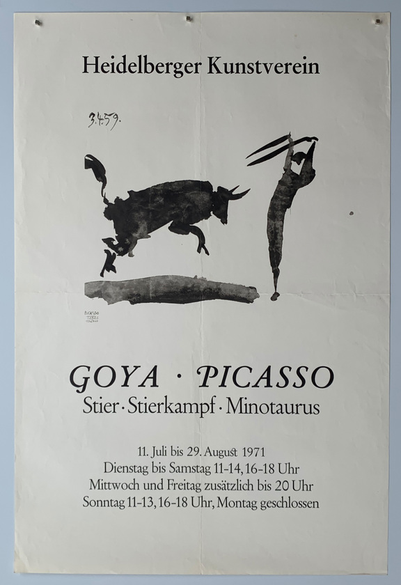 Goya, Picasso - Stier, Stierkampf, Minotaurus -...