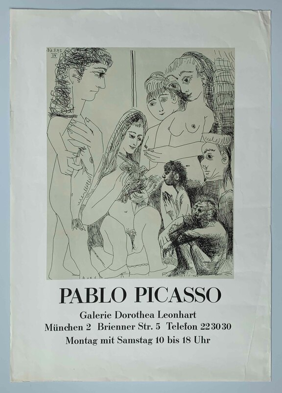 A Pablo Picasso, Galerie Leonhart - CZW dtv 352 A