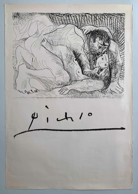  Die Umarmung  -  CZW dtv 315 vor der Schrift