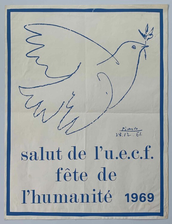 Salud de l'U.E.C.F - Fête de l'Humanité 1969 - ...