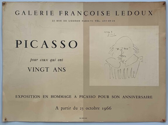 Picasso pour ceux qui ont Vingt Ans Exposition ...