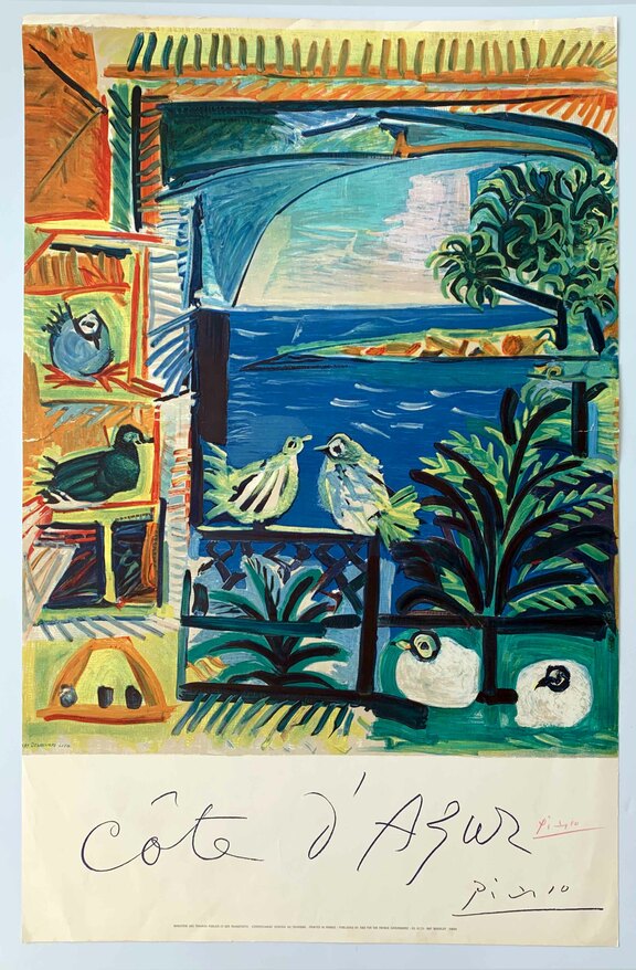 Cote d´Azur - CZW dtv 205 handsigniert, etwas b...