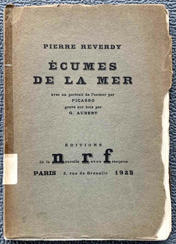 Ecumes de la mer (Schaum des Meeres), Reverdy ... Ecumes de la mer (Schaum des Meeres), Reverdy ...