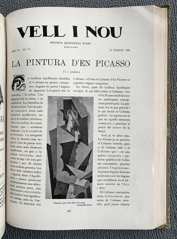 Vell i Nou, 15. August 1918 Vell i Nou, 15. August 1918