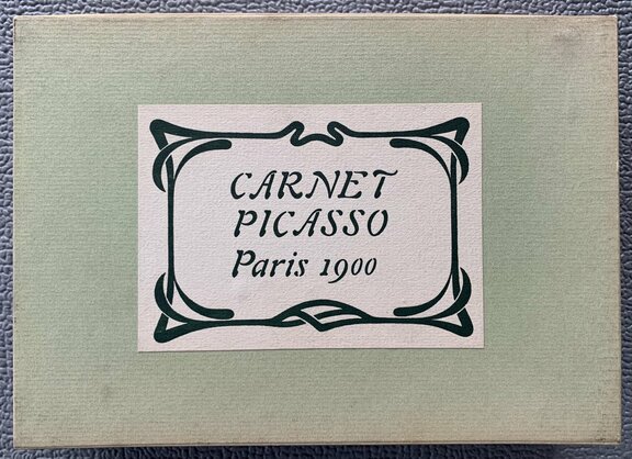 Carnet Picasso Paris 1900