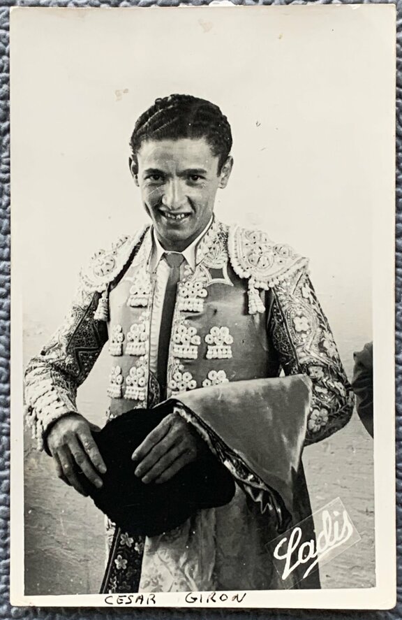 der Stierkämpfer Cesar Giron