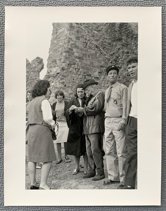 Picasso mit Entourage in Frejus